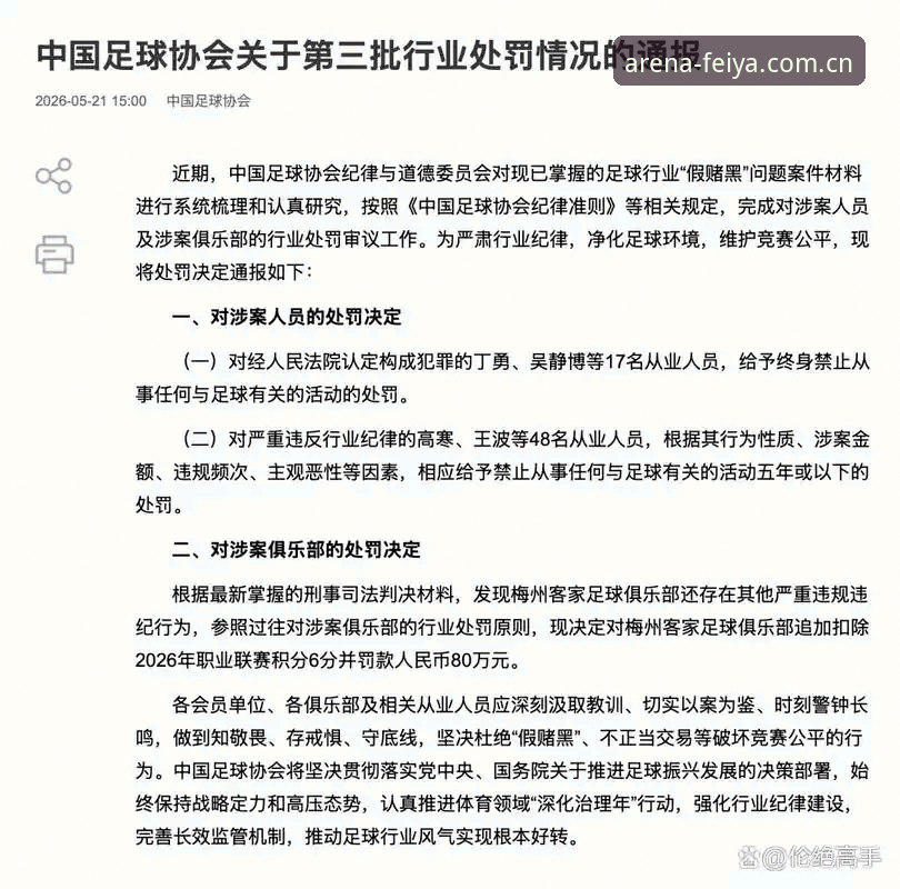 中国足协第三批禁足名单深度解读：足球腐败链条的全面清理与行业反思